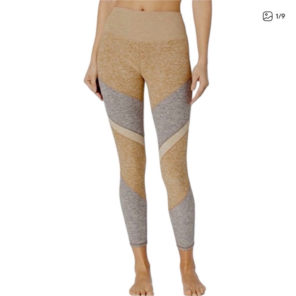Alo High-Waist Alosoft Sheila 7/8 Leggings Colorblock Size XS